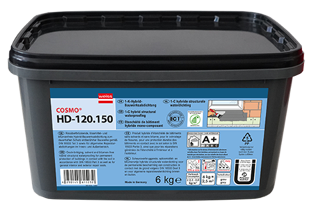 COSMO® HD-120.150, 1-K-Hybrid-Bauwerksabdichtung
