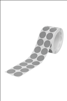 Gewebepunkte silber, ⌀ 30mm