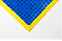 Arbeitsplatzmatte, &amp;quot;Hygiene blau&amp;quot;