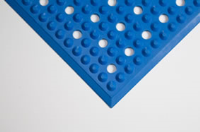 Arbeitsplatzmatte, &amp;quot;Hygiene blau&amp;quot;